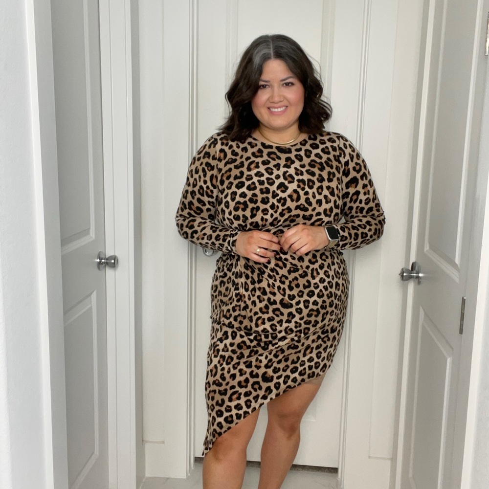 Leopard Print Dress